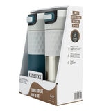 Kambukka 500ml Travel Mug, 2 Pack in Petrol Blue