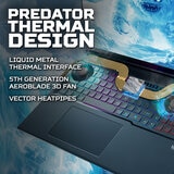 Acer Predator Helios NEO 18, Intel Core Ultra 9, 16GB RAM, 1TB SSD NVIDIA GeForce RTX 5070TI, 18 Inch Gaming Laptop, NH.QVLEK.006