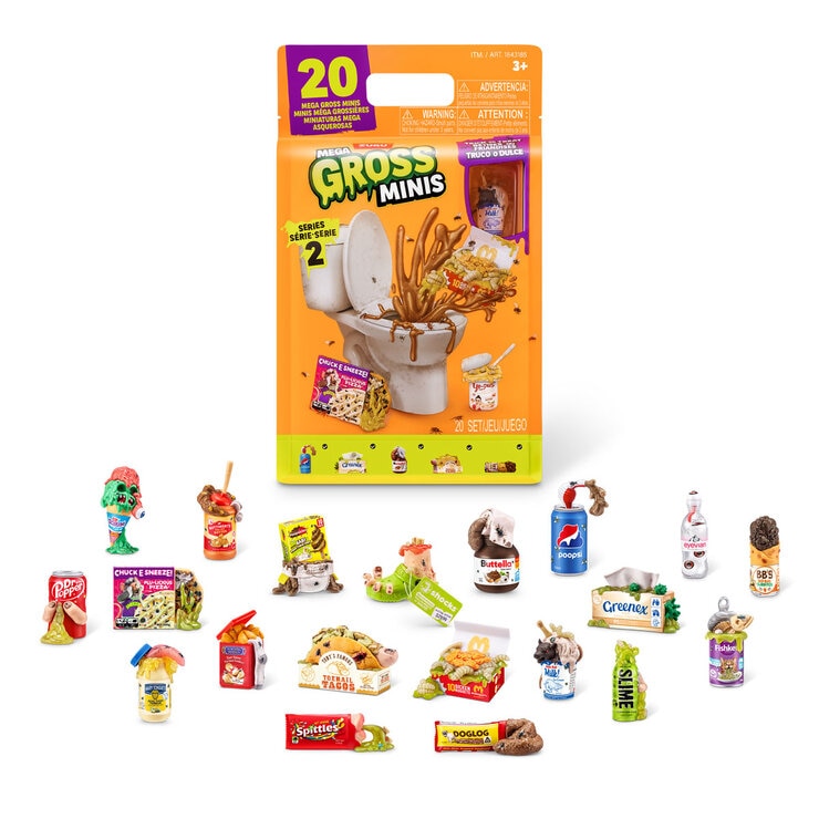 5 Surprise Mega Gross Minis Series 2 20 pack by ZURU (3+ Years) 5 Surprise Mega Gross Minis Series 2 20 pack by ZURU (3+ Years)