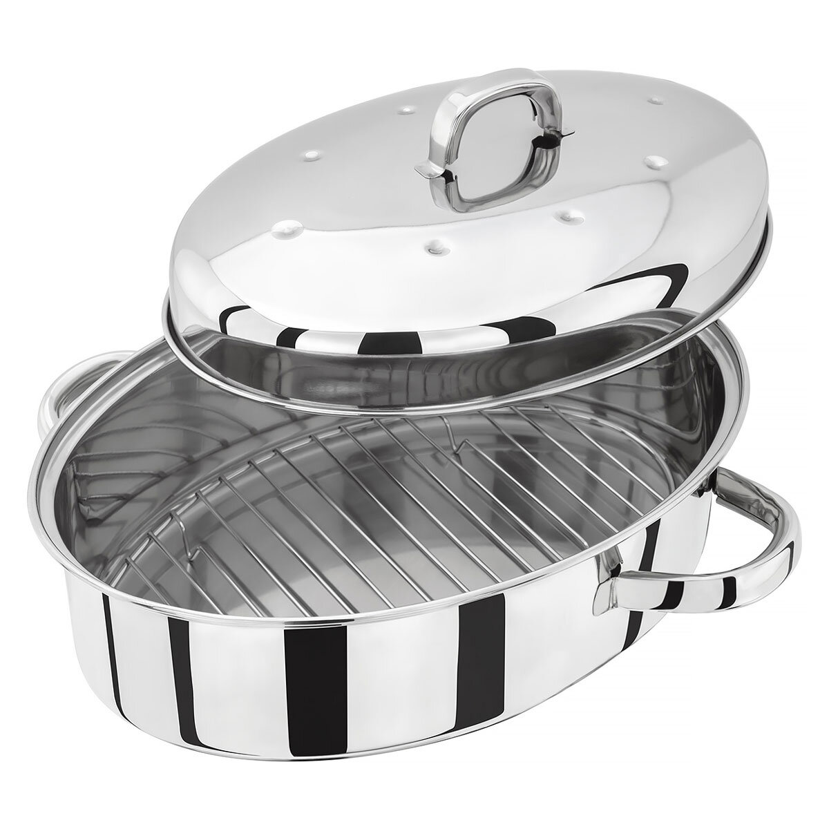 Judge Stainless steel oval Roaster and Rack
