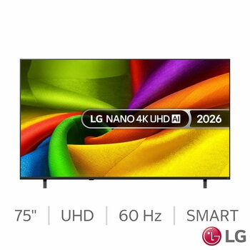 LG 75NU850B6LA 75 Inch 4K Ultra HD Smart TV