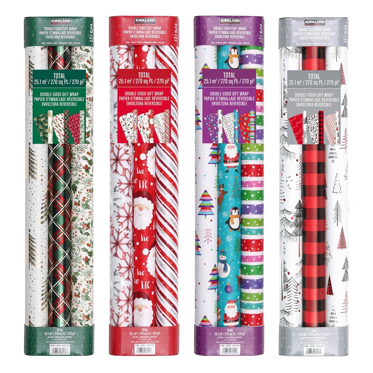 Santa Express Christmas Gift Wrap | Christmas Wrapping Paper | Holiday Wrap  | Fun Wrapping Paper | Gift Wrap Rolls | Heavy Duty Paper