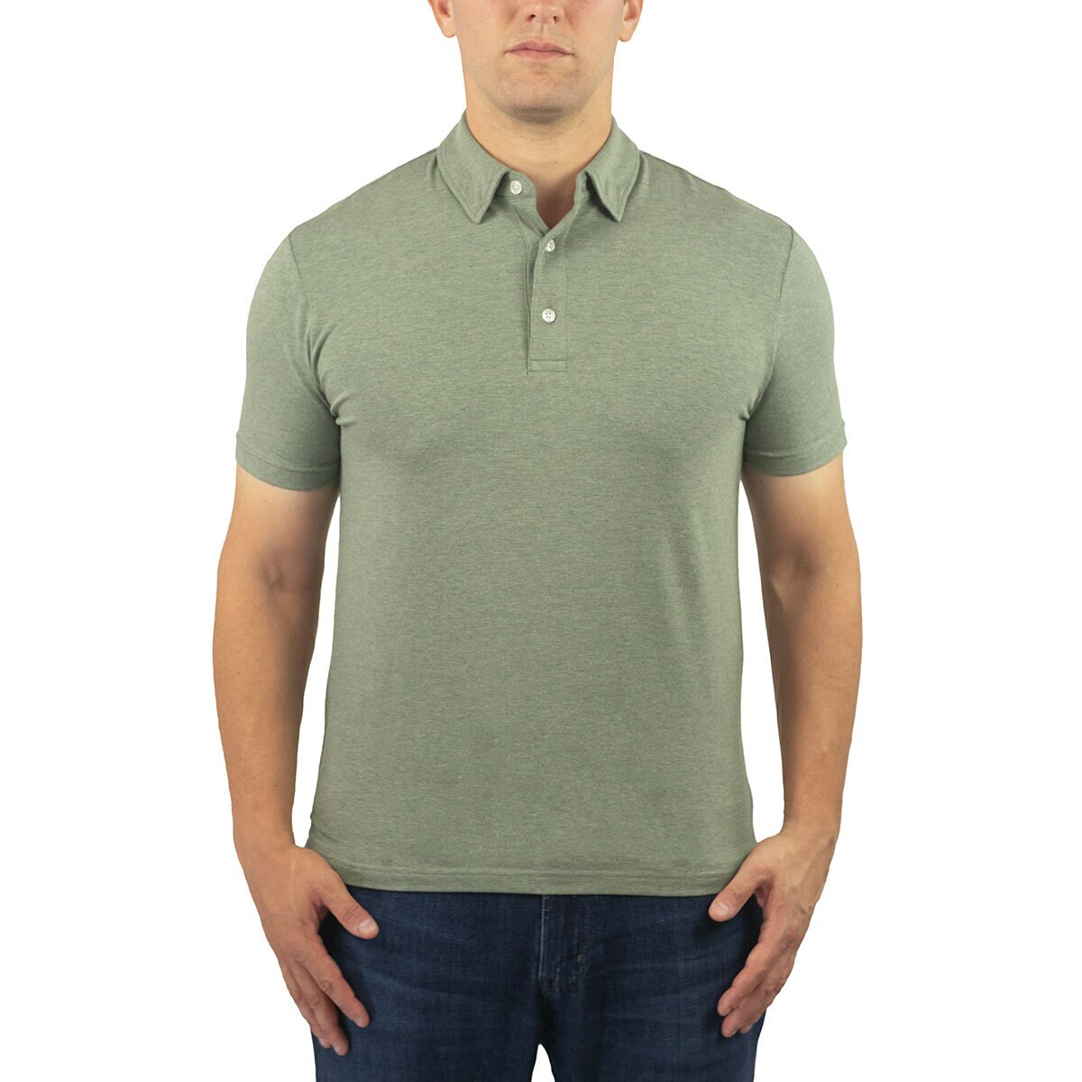 Jachs Men's Pima Blend Polo Shirt