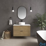 Lifestyle front facing of Ove Archie 910mm in Walnut