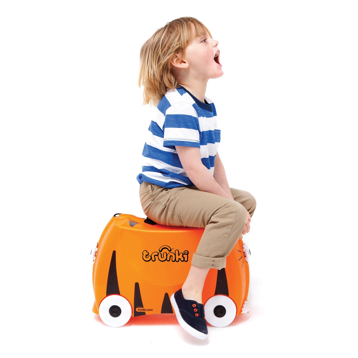 Trunki Ride-On Suitcase - Tipu the Tiger