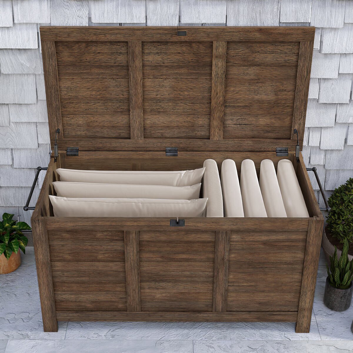 Pike & Main 494 Litre Wooden Deck Box Costco UK