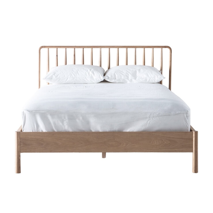 Gallery Wycombe Natural Oak Bed Frame, Double