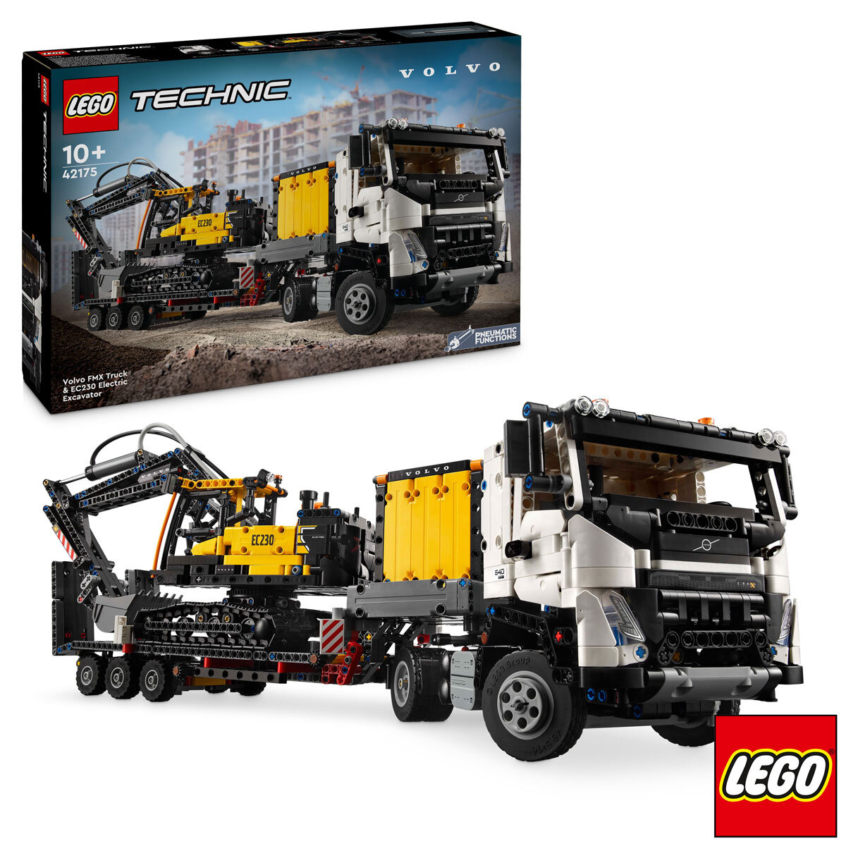 Lego Technic Volvo FMX Truck & EC230 Electric Excavator Item Image