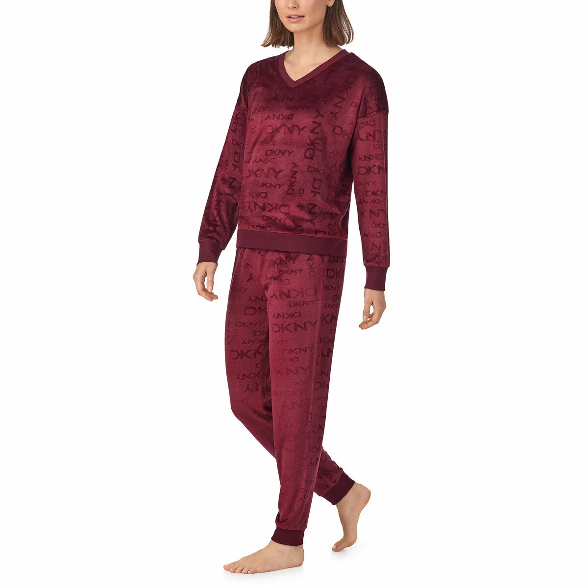 DKNY Velour Lounge Set