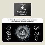 LG Series 4, FWY606NCLN1 10/6kg Washer Dryer, E Rated in Black LG Series 4, FWY606NCLN1 10/6kg Washer Dryer, E Rated in Black