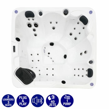 Platinum Spas Trident 40-Jet 5 Person Hot Tub - Delivered and Installed