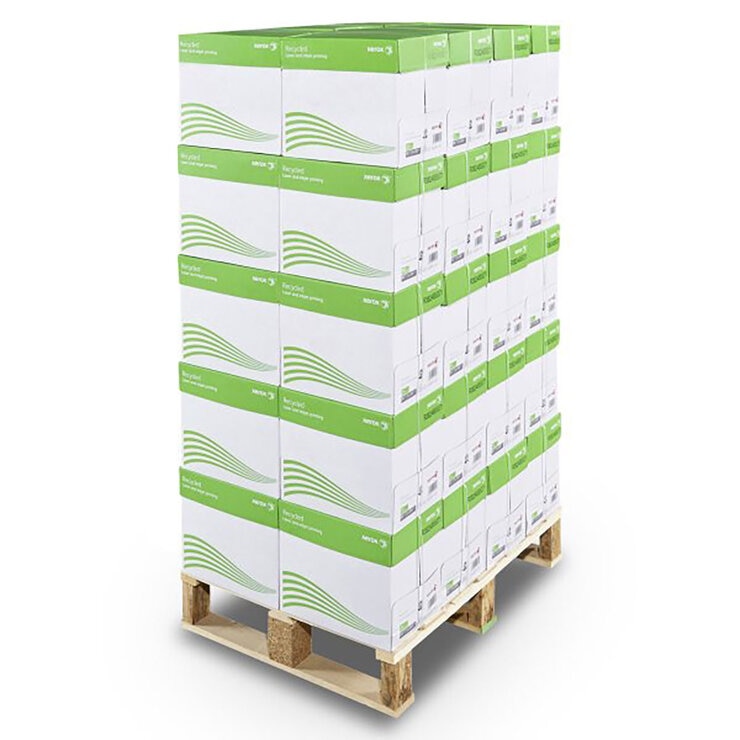 Xerox Recycled A4 80gsm 40 boxes of 2500 Sheets Paper 200 Reams of 500 Sheets Xerox Recycled A4 80gsm 40 boxes of 2500 Sheets Paper 200 Reams of 500 Sheets