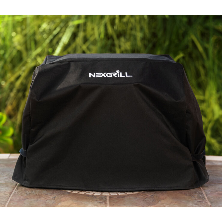 Nexgrill Fortress 2 Burner 4-in-1 BBQ Grill & Pizza Oven + Griddle + Grill Plate + Cover