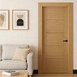 Mendes Internal Prefinished Internal Door - Oak Cotswold in 3 Sizes