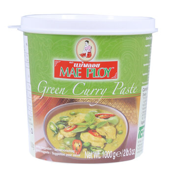 Mae Ploy Thai Green Curry Paste, 1kg