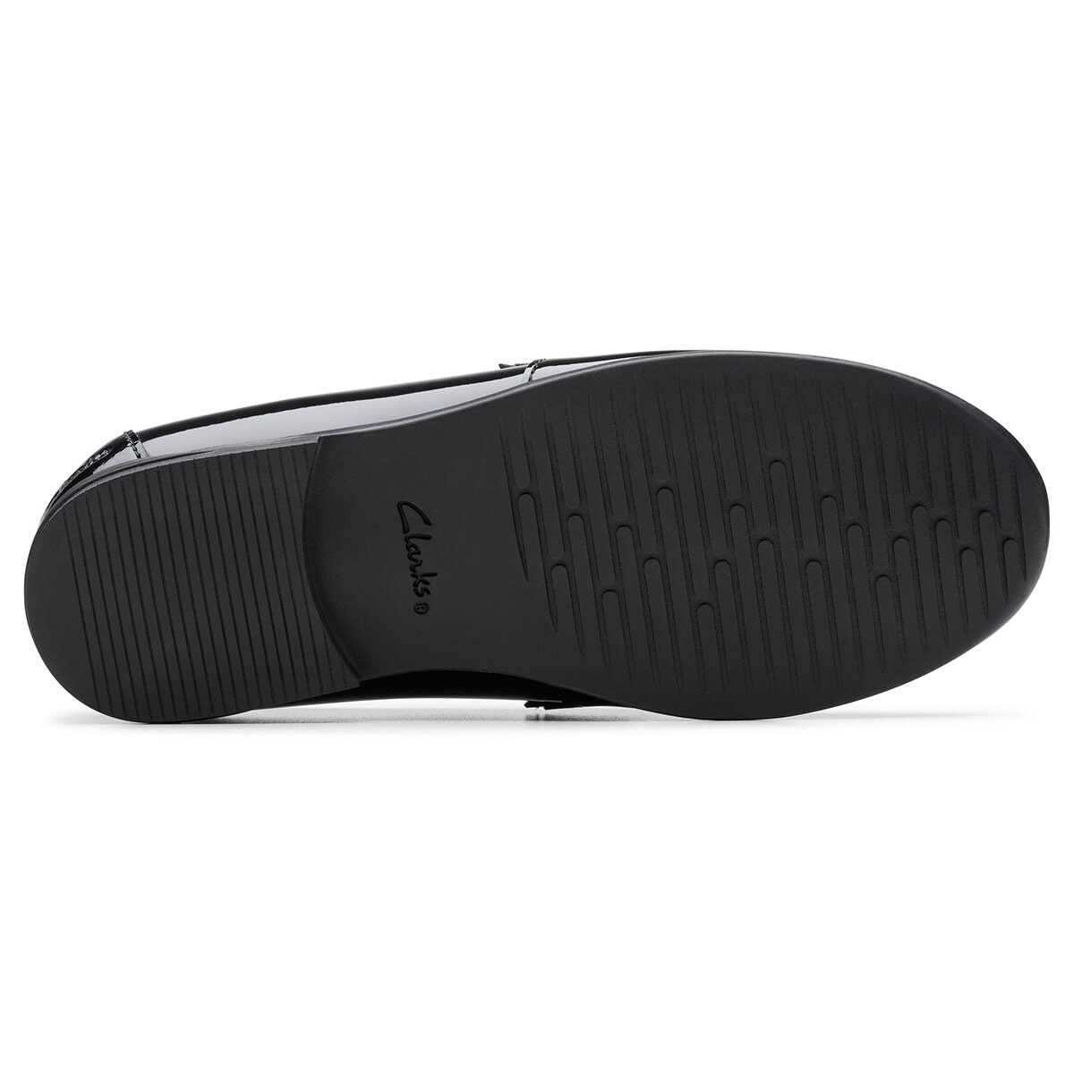 Clarks Kids Finja Bright Black Patent Shoes Clarks Kids Finja Bright Black Patent Shoes