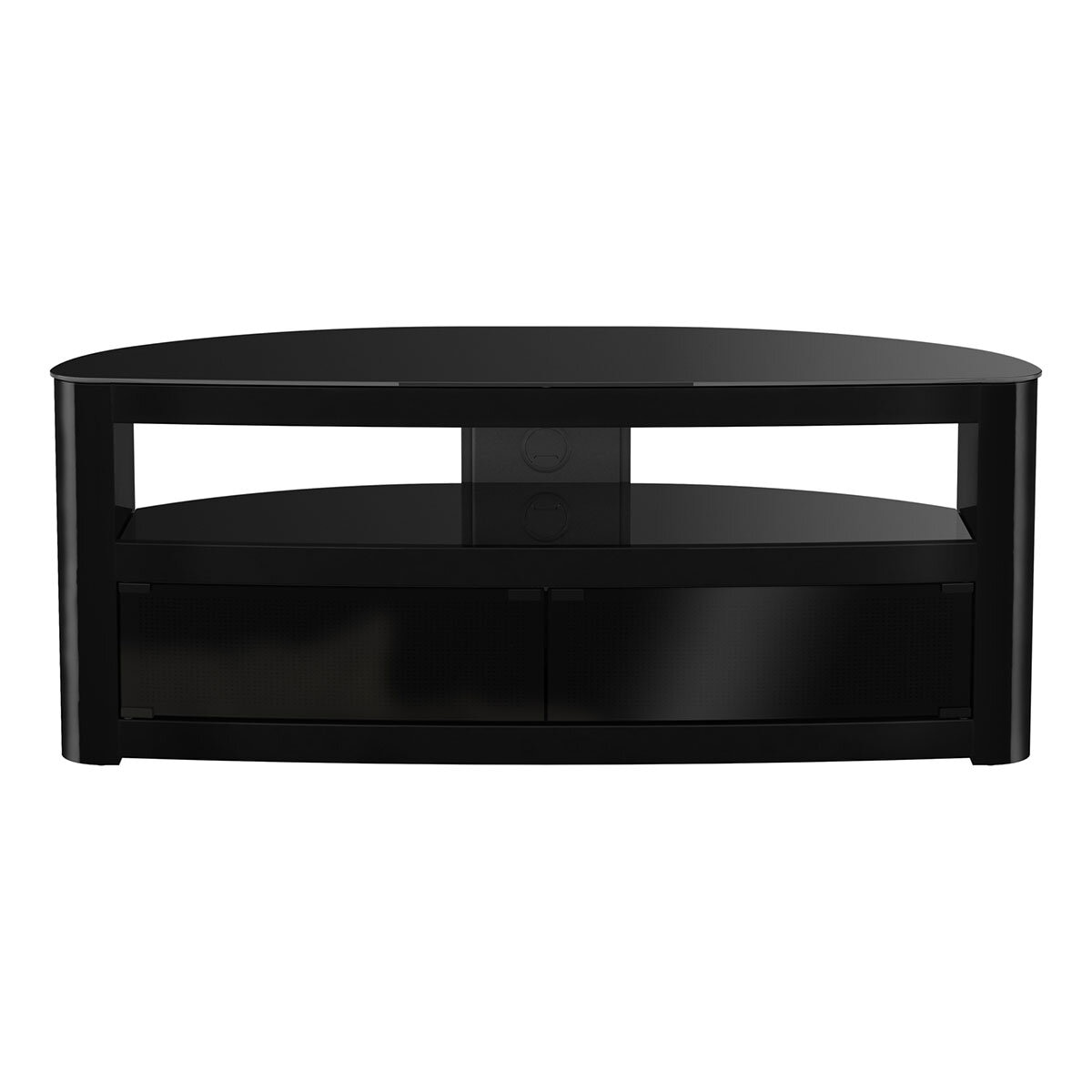 AVF Burghley 1250 TV Stand for TVs up to 65", Black