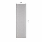 Off The Loom Runner in Cream, 60 x 213 cm