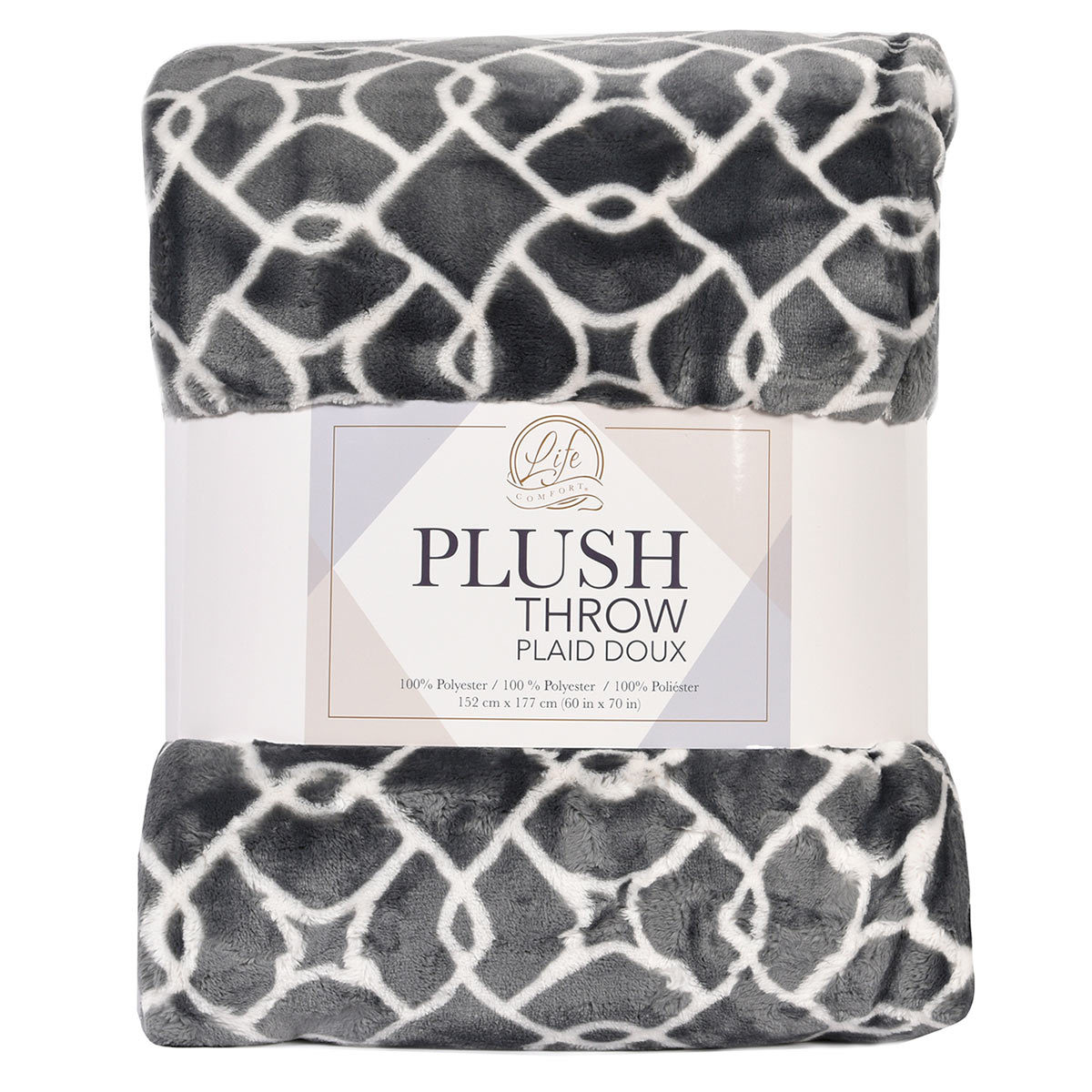 Life Comfort Plush Throw In 5 Styles Life Comfort Plush Throw In 5 Styles