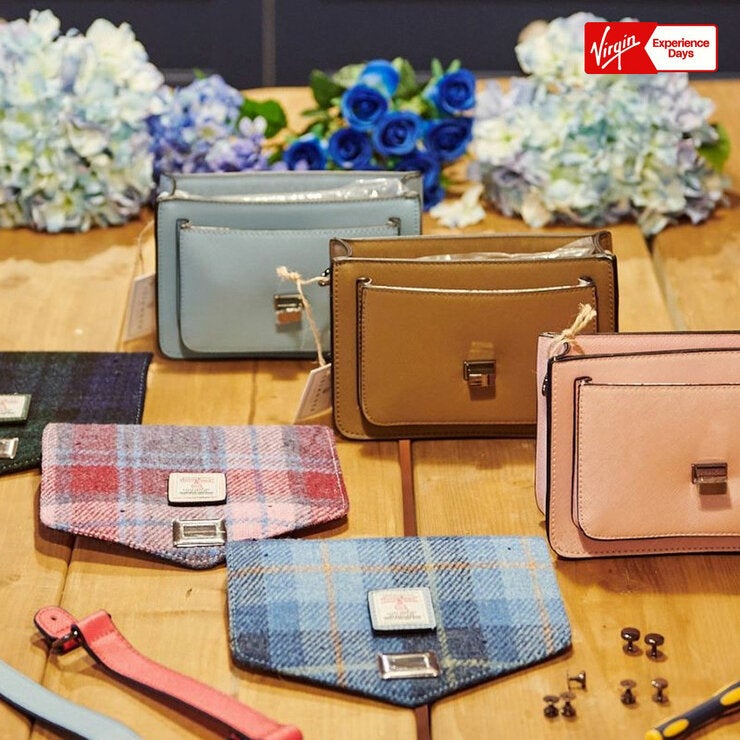 Virgin Experience Days Create Your Own Harris Tweed Handbag For Two In Covent Garden Virgin Experience Days Create Your Own Harris Tweed Handbag For Two In Covent Garden