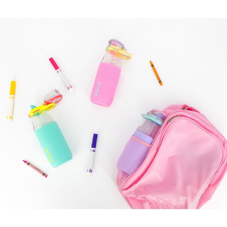 Zulu Tritan Water Bottle, 511ml, 3 Pack