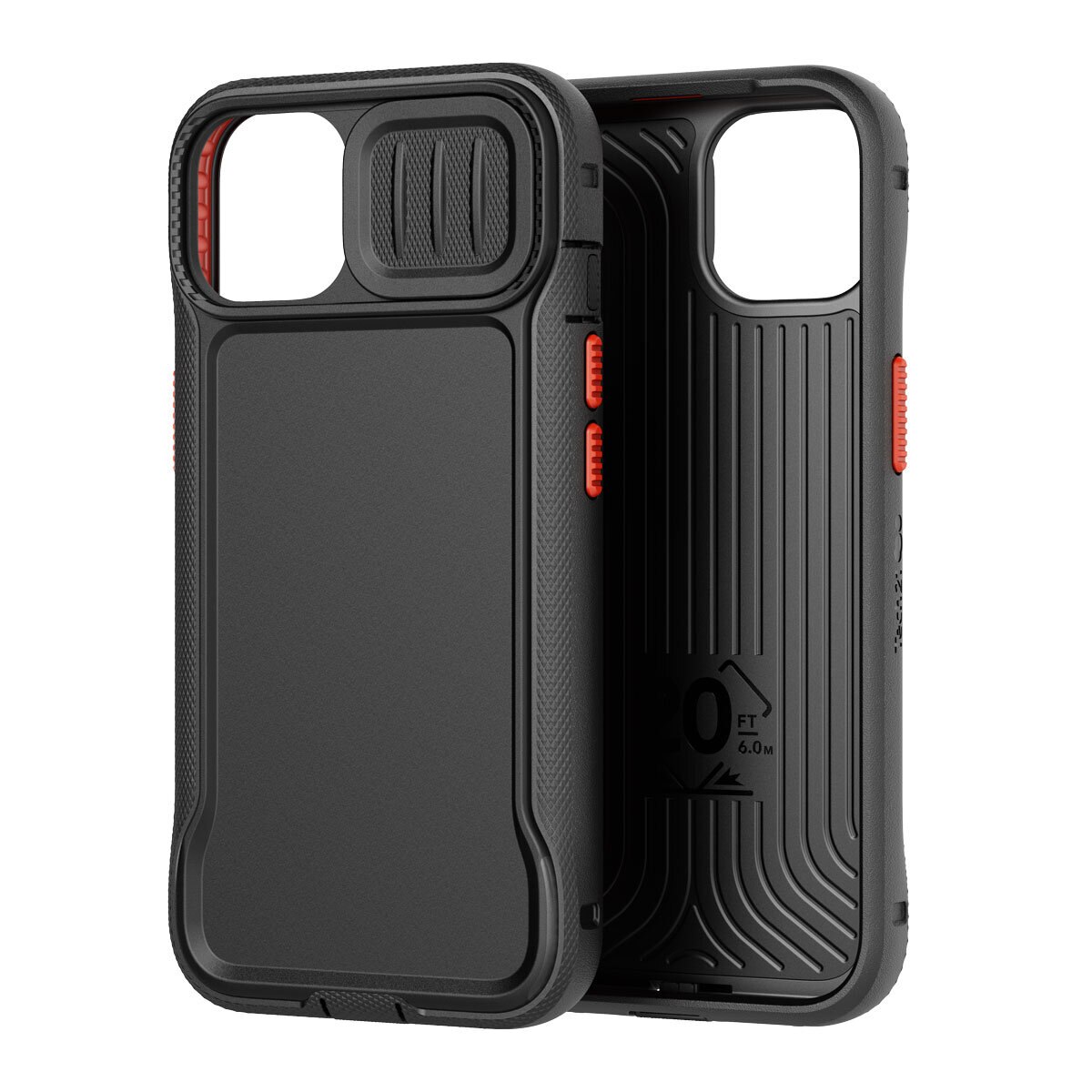 Tech21 EvoMax iPhone 13 Case With Holster in Off Black in...