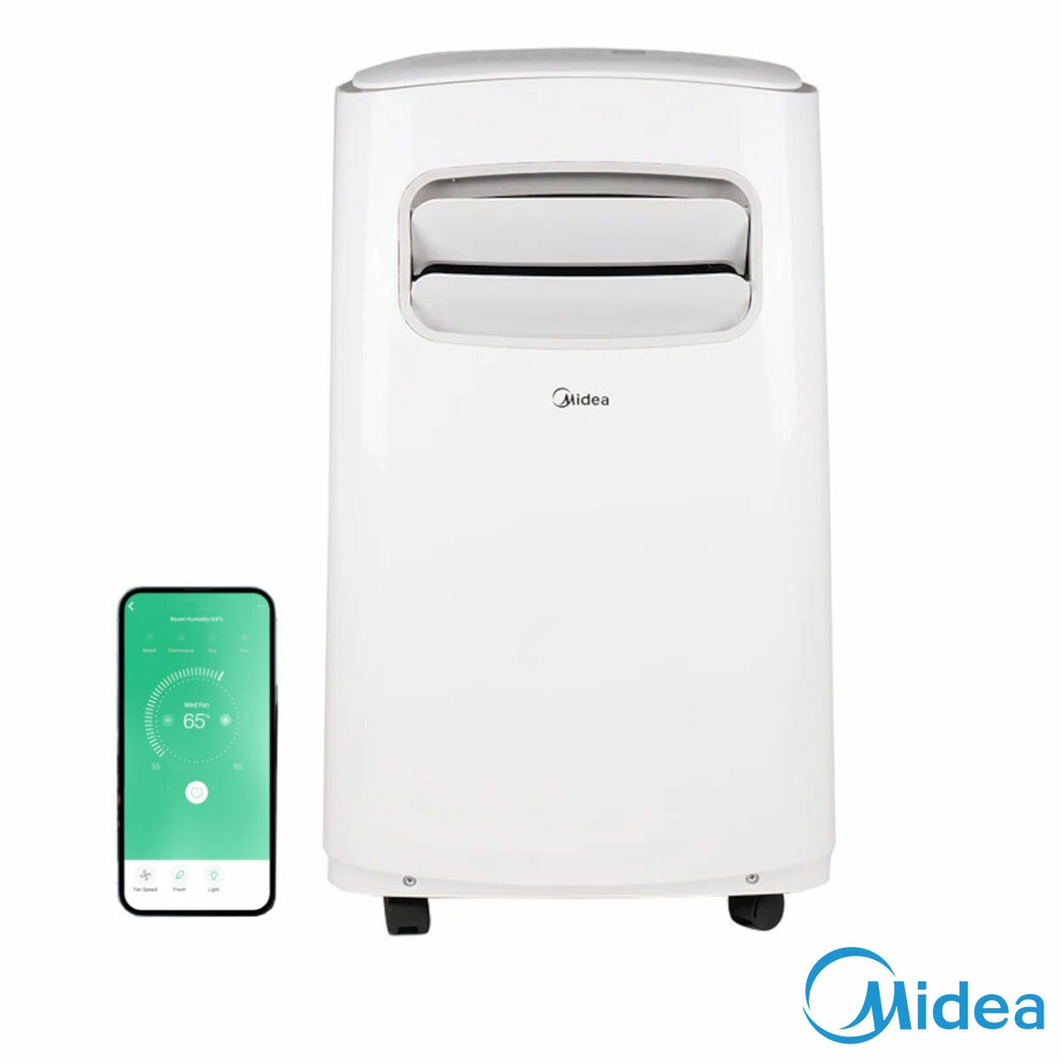 Front Profile of Midea Air Con