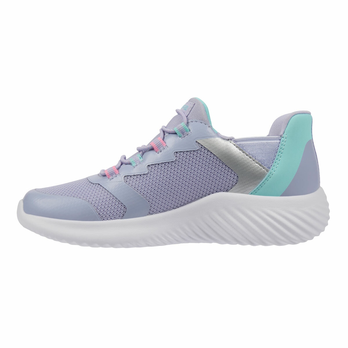 Skechers Kids Swift Fit Bounder Trainer in Lavender
