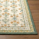 Livabliss Fairfax Green Wool Rug, In 2 Sizes Livabliss Fairfax Green Wool Rug, In 2 Sizes