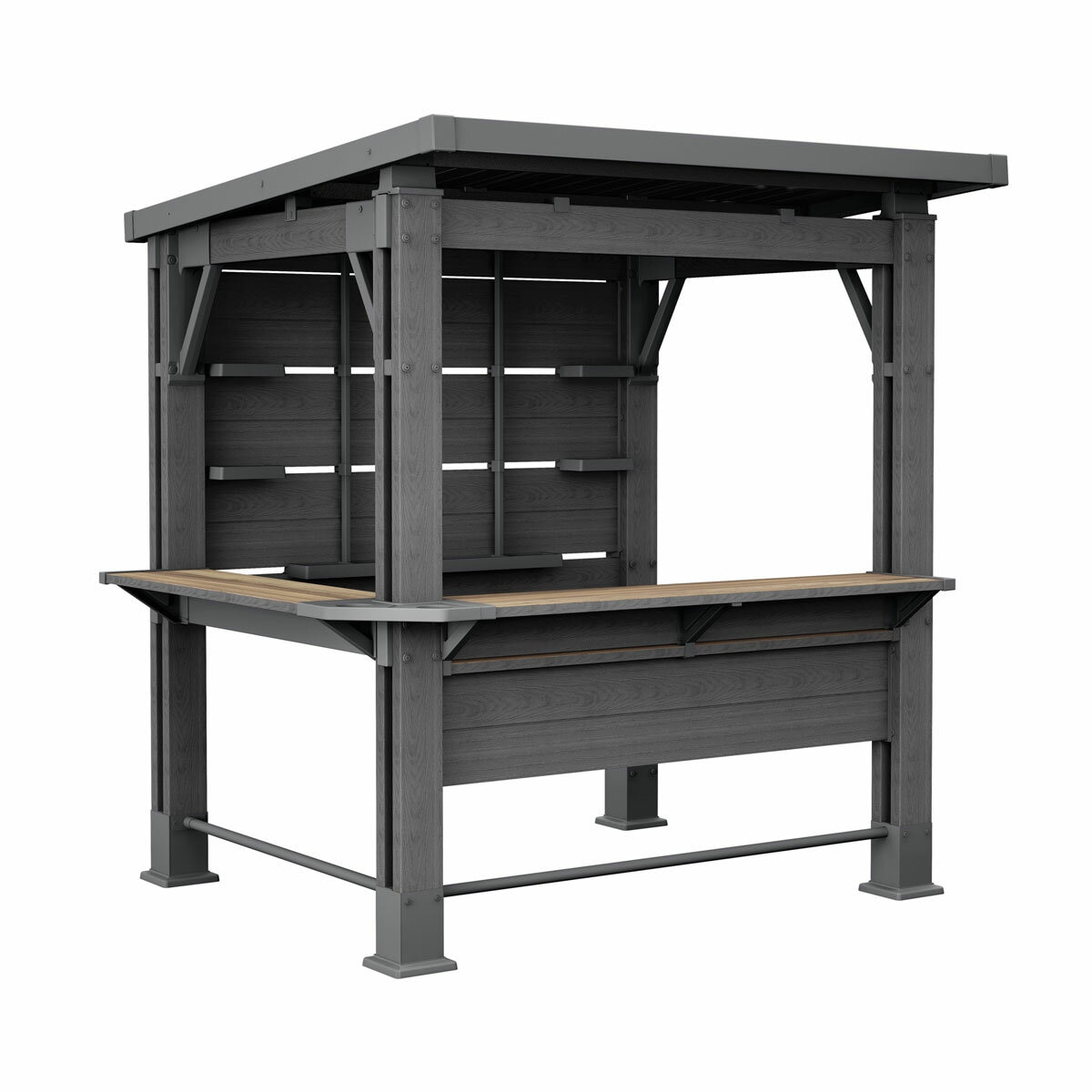 Keter Bar Gazebo 7ft 5" x 6ft 5" (2.3 x 2m)