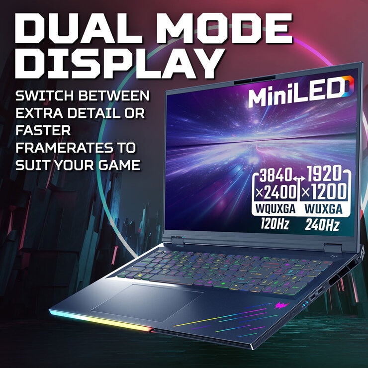 Acer Predator Helios 18, Intel Core Ultra 9, 64GB RAM, 1TB SSD NVIDIA GeForce RTX 5090, 18 Inch Gaming Laptop, NH.QVWEK.005 Acer Predator Helios 18, Intel Core Ultra 9, 64GB RAM, 1TB SSD NVIDIA GeForce RTX 5090, 18 Inch Gaming Laptop, NH.QVWEK.005