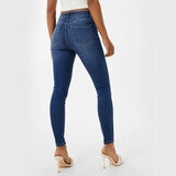 Jack Wills Ladies High Rise Skinny Jean in Blue