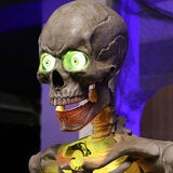 Halloween 6ft (11.8m) Animated Skeleton With LED Eyes