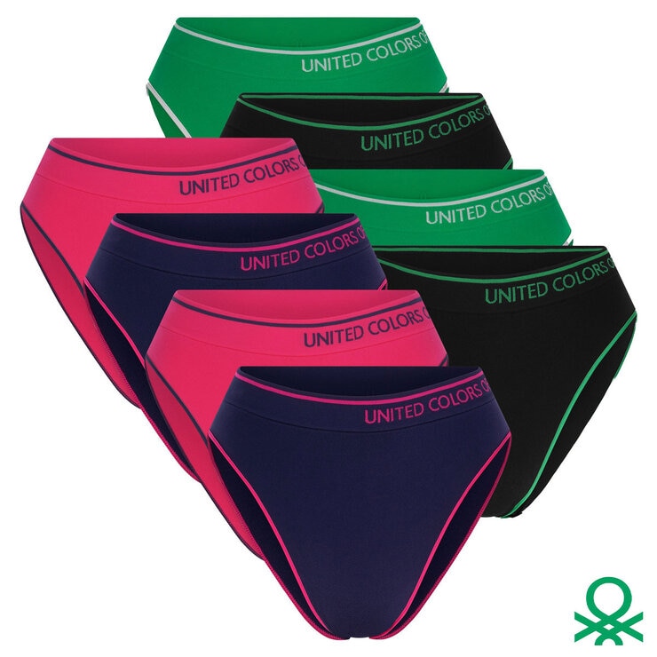 United Colors of Benetton Seamless Brief, 4 Pack United Colors of Benetton Seamless Brief, 4 Pack