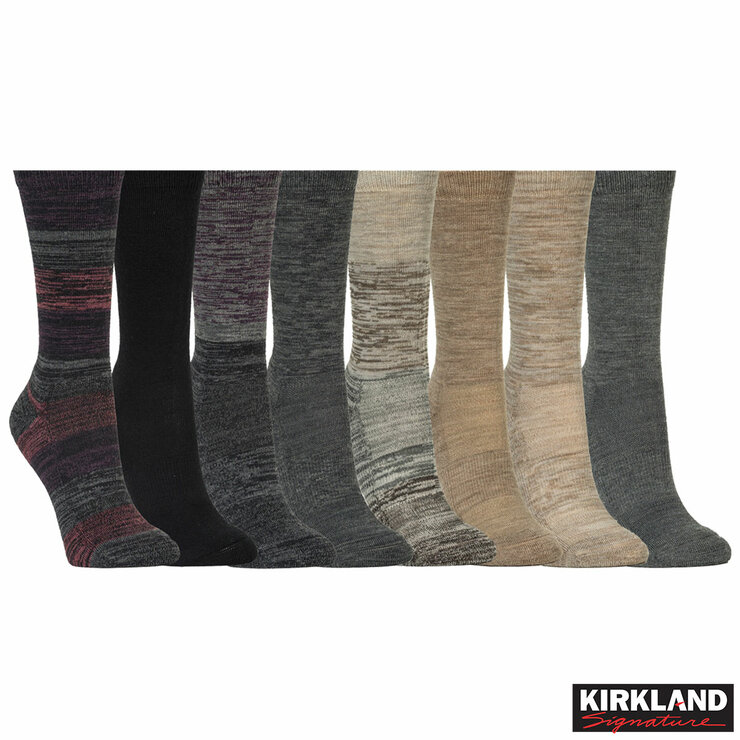 Kirkland Signature Ladies Merino Wool Blend Sock, 4 Pack
