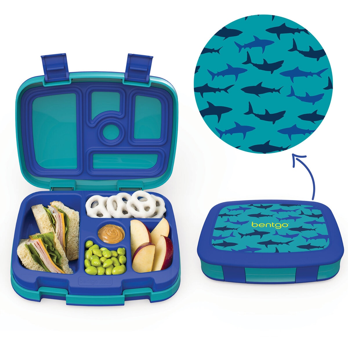 Bentgo Kids Print Lunchbox, Shark Costco UK