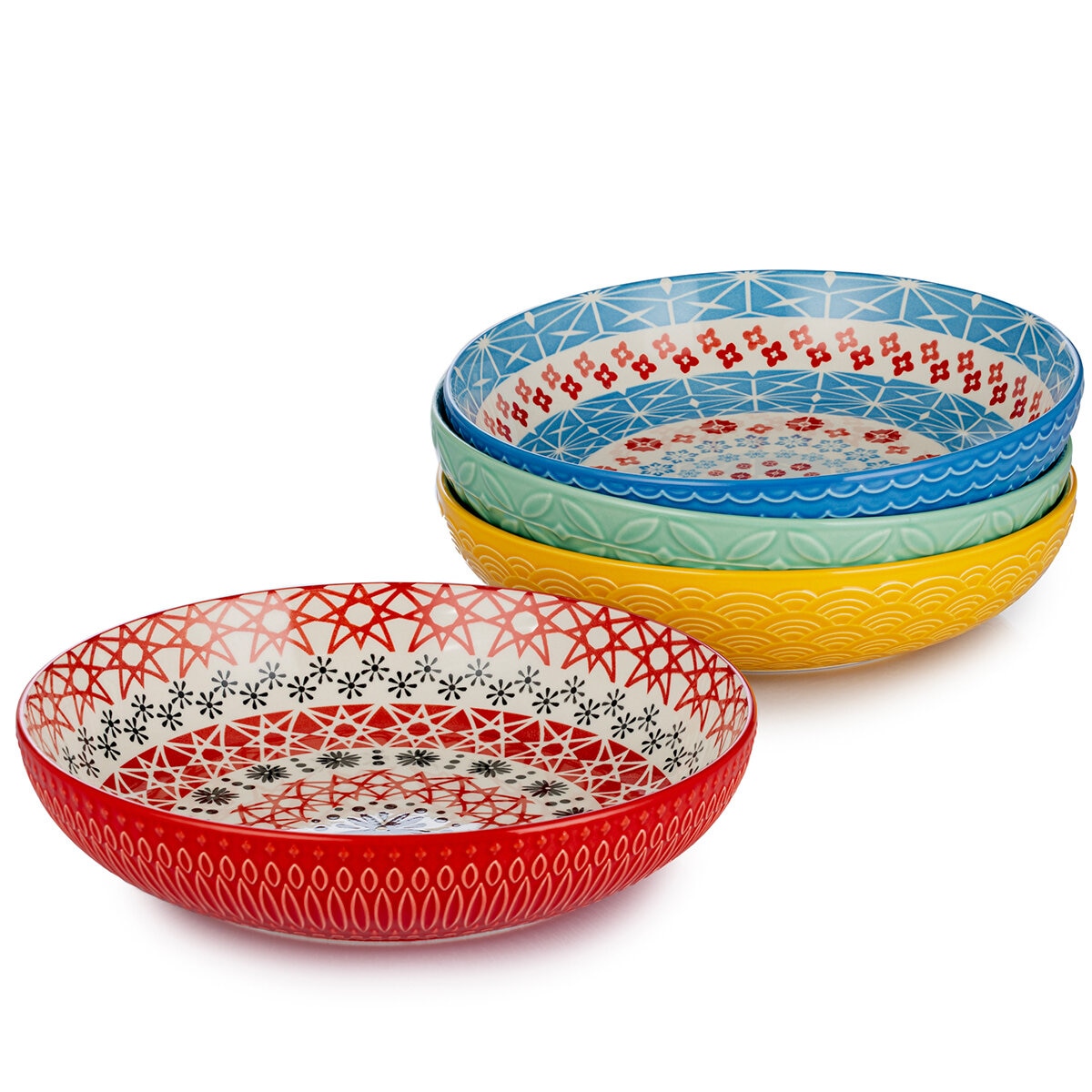 Sig House Stoneware Serve Bowls 4 Piece