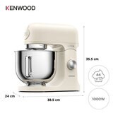Kenwood kMix in Cream Dimensions