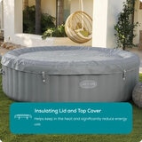 Lay-Z-Spa Grenada 190 AirJet 8 Person Inflatable Spa