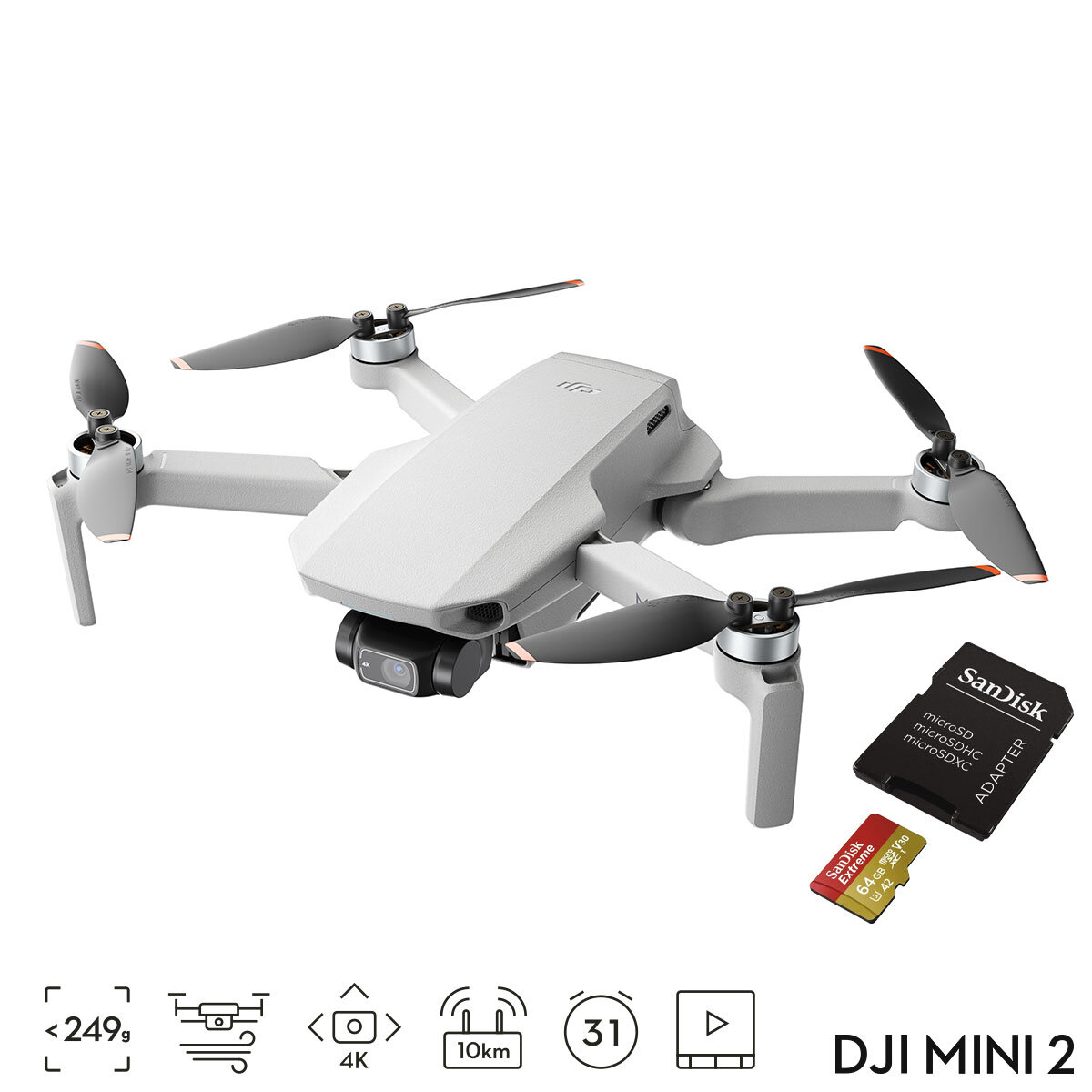 Image of Drone and SD card