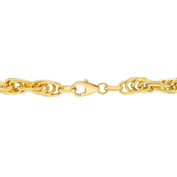 14ct Yellow Gold Mult-Link Twist Bracelet 14ct Yellow Gold Mult-Link Twist Bracelet