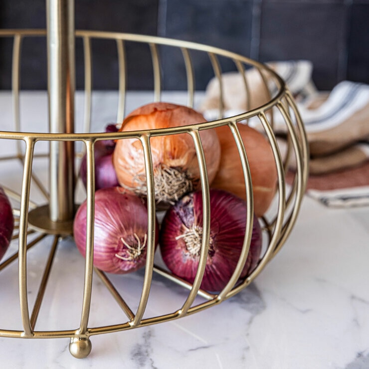 Over & Back 2-Tier Basket