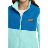Eddie Bauer Full Zip Fleece Jacket in Aqua - Medium