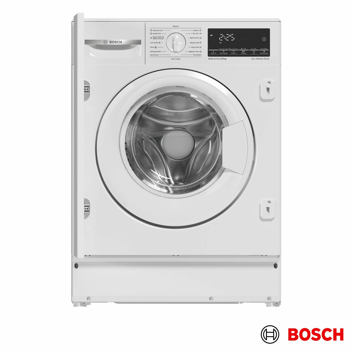 Bosch WKD28490GB Series 6, Built In 8/5kg Washer Dryer, E Rated in White