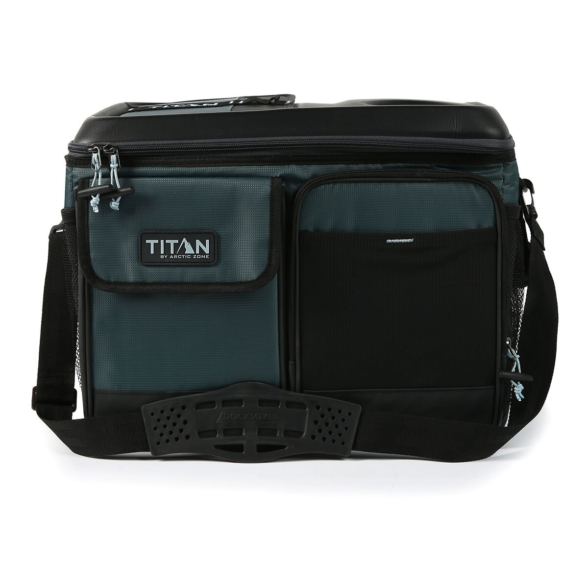 Titan 50 Can Collapsible Cooler with Table Top in Green