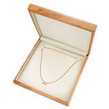 14ct Yellow Gold T-Bar Curb Necklace