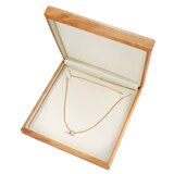 14ct Yellow Gold T-Bar Curb Necklace