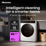 Hisense KitchenFit 5i Series WD5I1245BWRH 12kg / 8kg Washer Dryer, A Rated in White