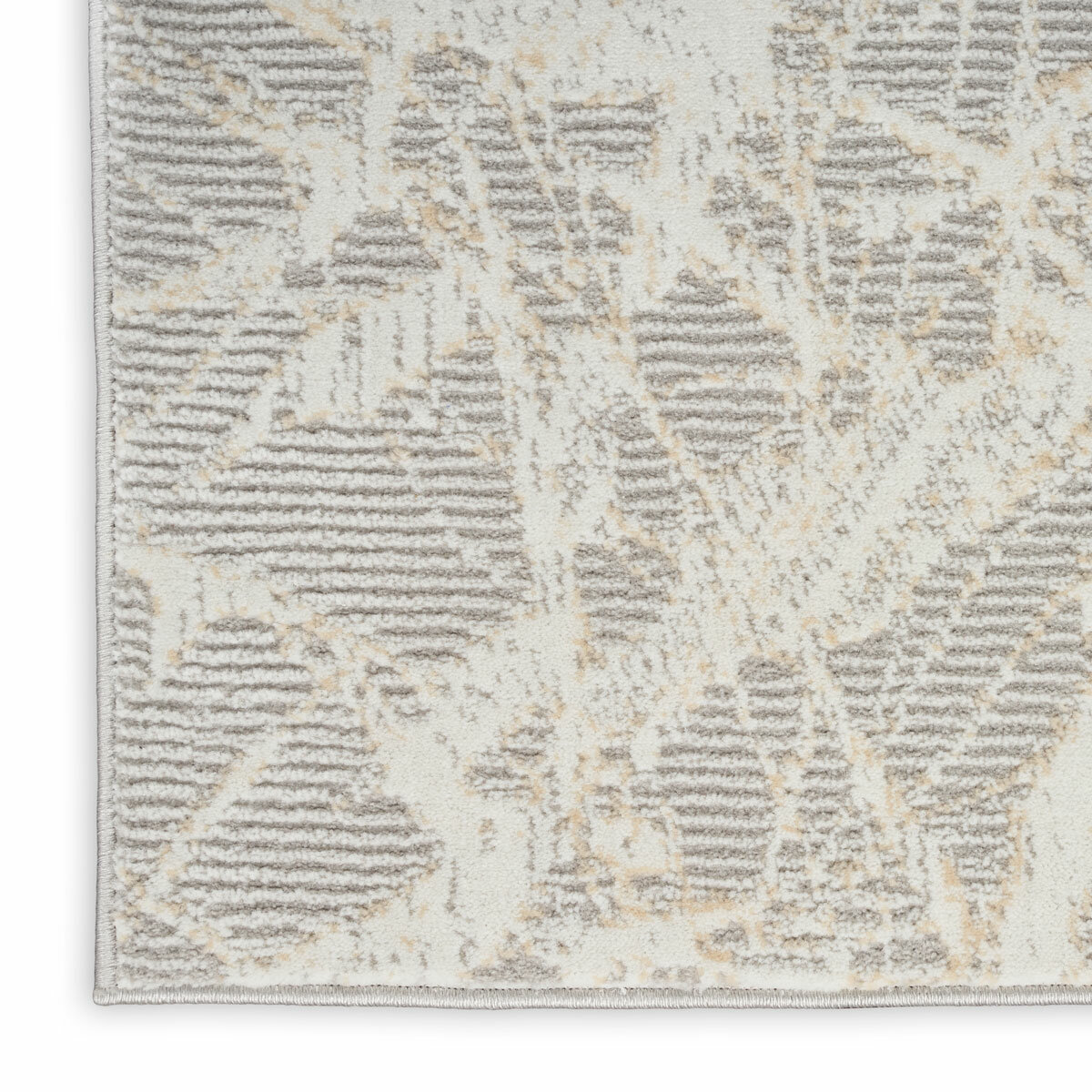 Calvin Klein Rush Grey Ivory Rug, in 2 Sizes