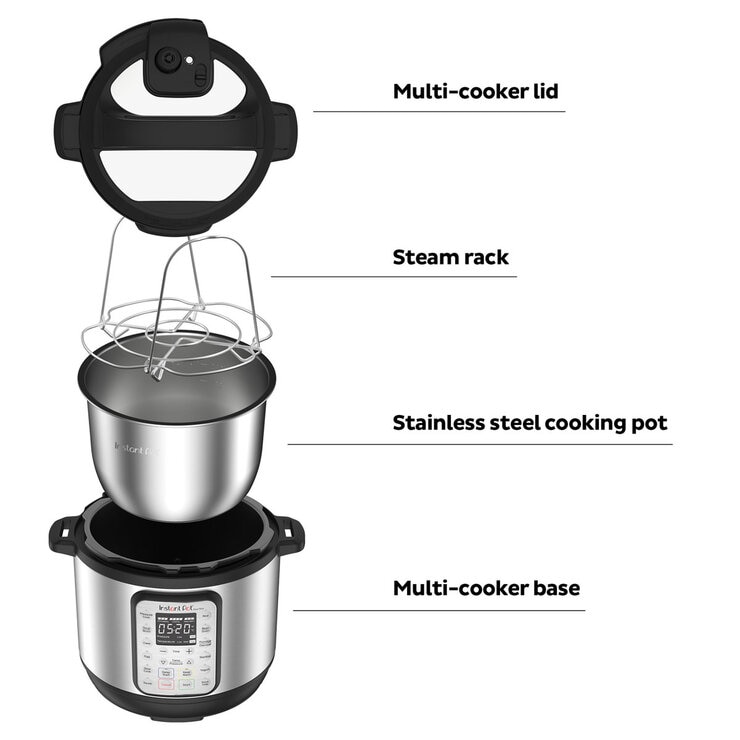 Description of Instant Pot Duo Plus attachments